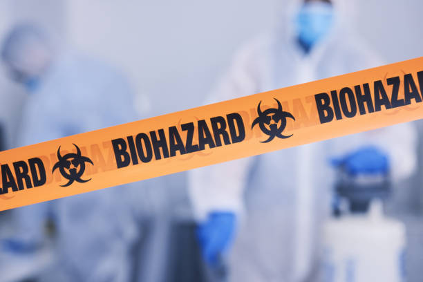 Professional Blood Cleanup technician working in Caruthers, CA